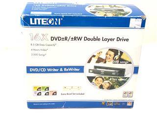 LITE-ON CORP SHW-160P6S SHW-160P6S04C DVD+RW DVD-RW CD-R R/RW DUAL LAYER